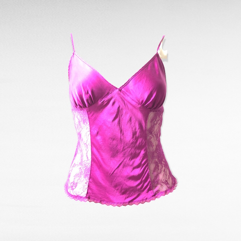Victoria’s Secret Silk Lace Cami Top